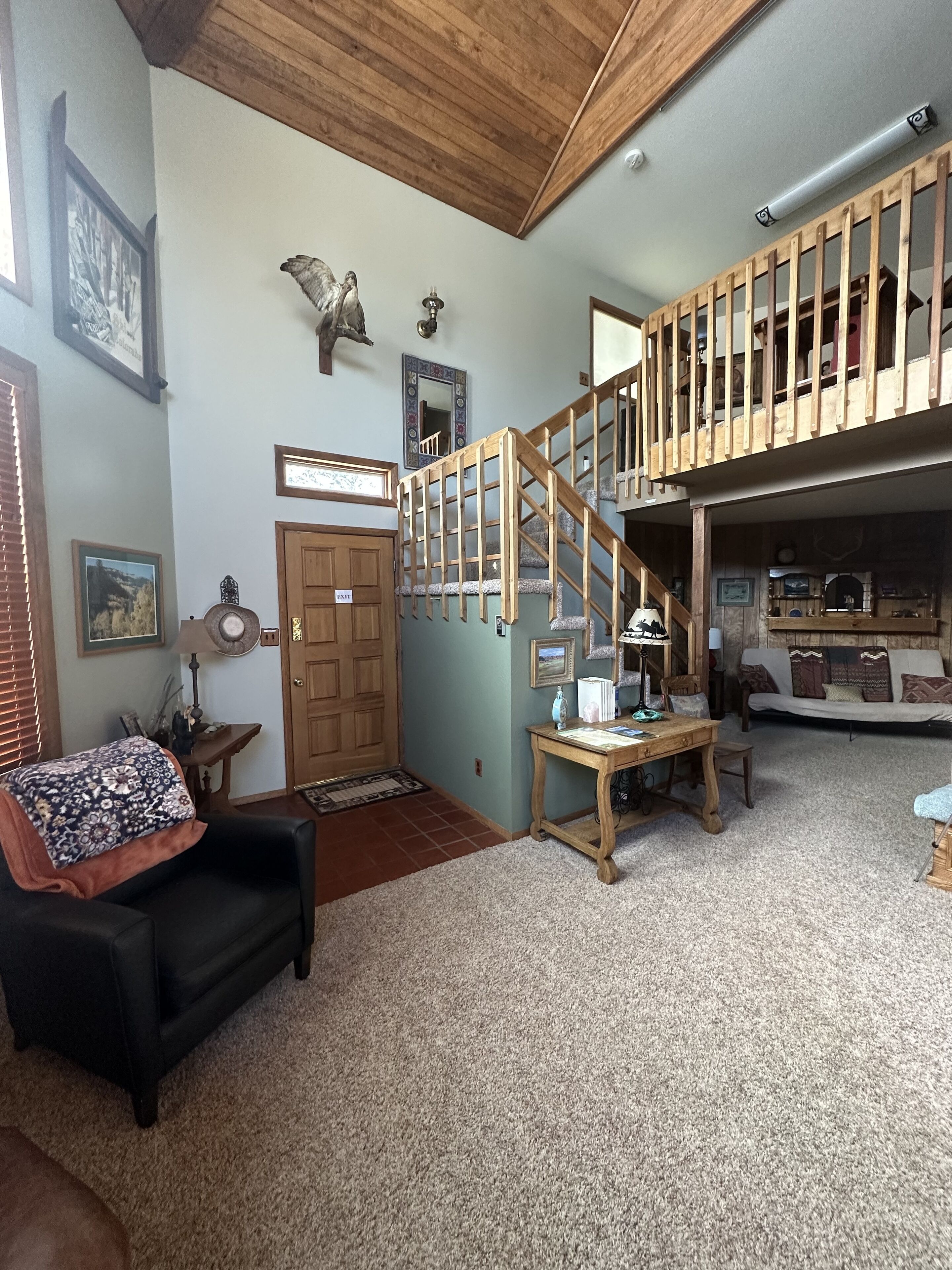 Smart TV, caminetto, lettore DVD, impianto stereo