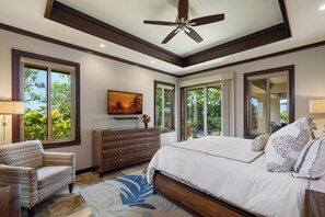 3 bedrooms, desk, iron/ironing board, free WiFi - Waiulaula Villa 322-Beautiful 3bd home w/Private Pool/Hot Tub, sleeps 7! (Kamuela)