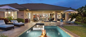 Waiulaula Villa 322-Beautiful 3bd home w/Private Pool/Hot Tub, sleeps 7!