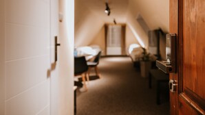 Firemannsrom – classic | Skrivebord, lydisolert og wi-fi (inkludert)