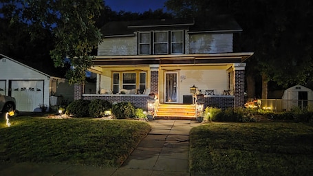 Exterior. 1800s Home, Train-Themed Decor, Walk to Downtown & Attractions, Exclusive Perks