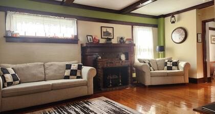 1800s Home, Train-Themed Decor, Walk to Downtown & Attractions, Exclusive Perks