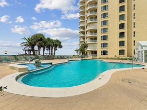 Community Pool - Beach Colony West #2C | Beachfront Balcony, Luxury Finishes, & Top-Notch Ameniti (Perdido Key)