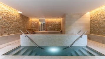 Behandlingsrum til par, sauna, boblebad, dampbad, kropsbehandlinger