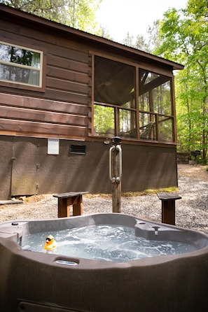 Bañera de hidromasaje exterior