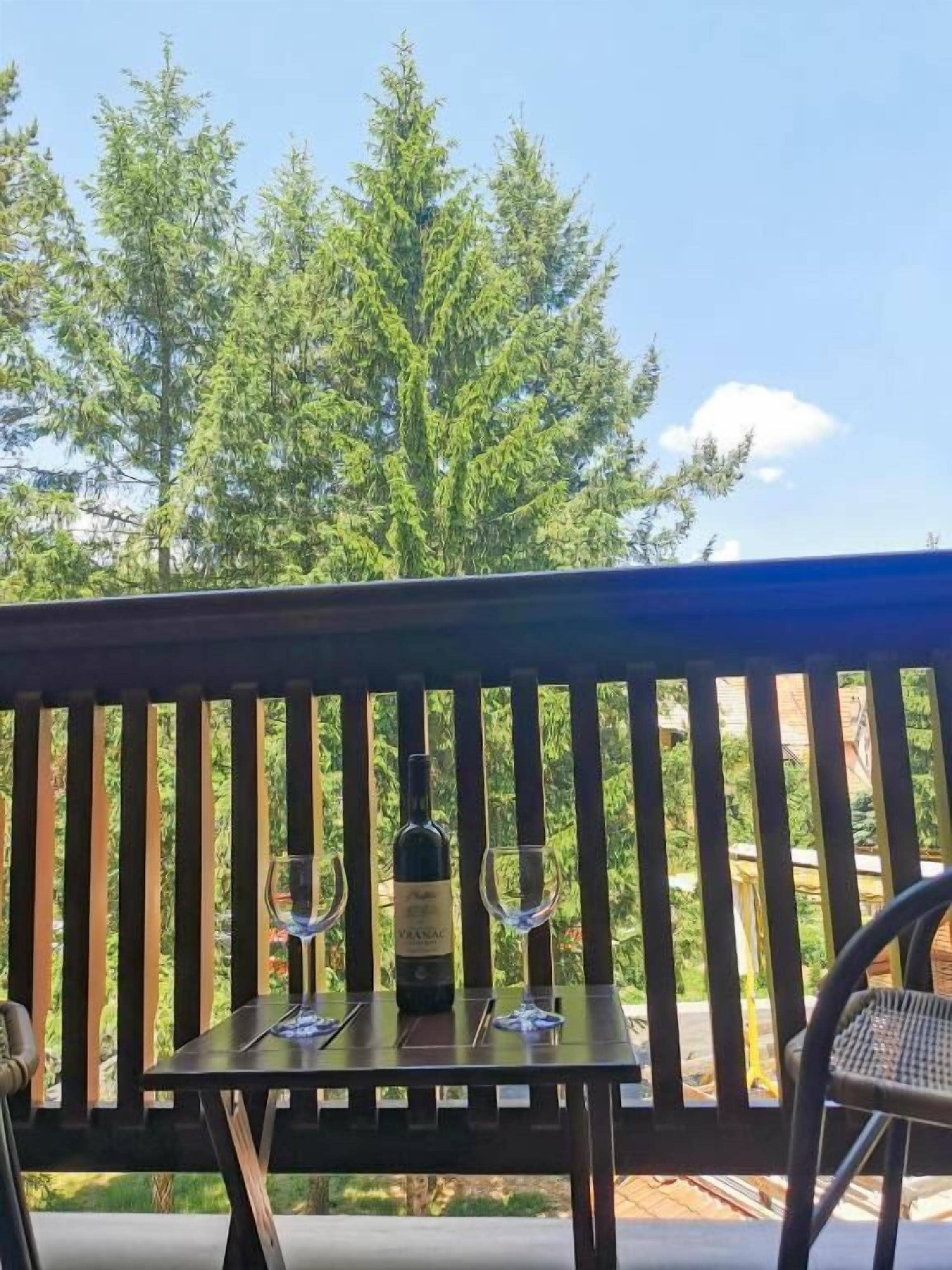 Classic-Doppelzimmer | Blick vom Balkon