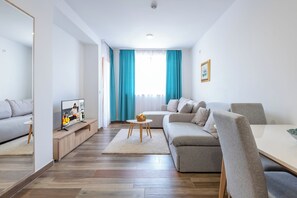 Leilighet – classic | Minibar, safe på rommet, blendingsgardiner og wi-fi (inkludert)