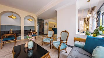 Zona de estar del vestíbulo