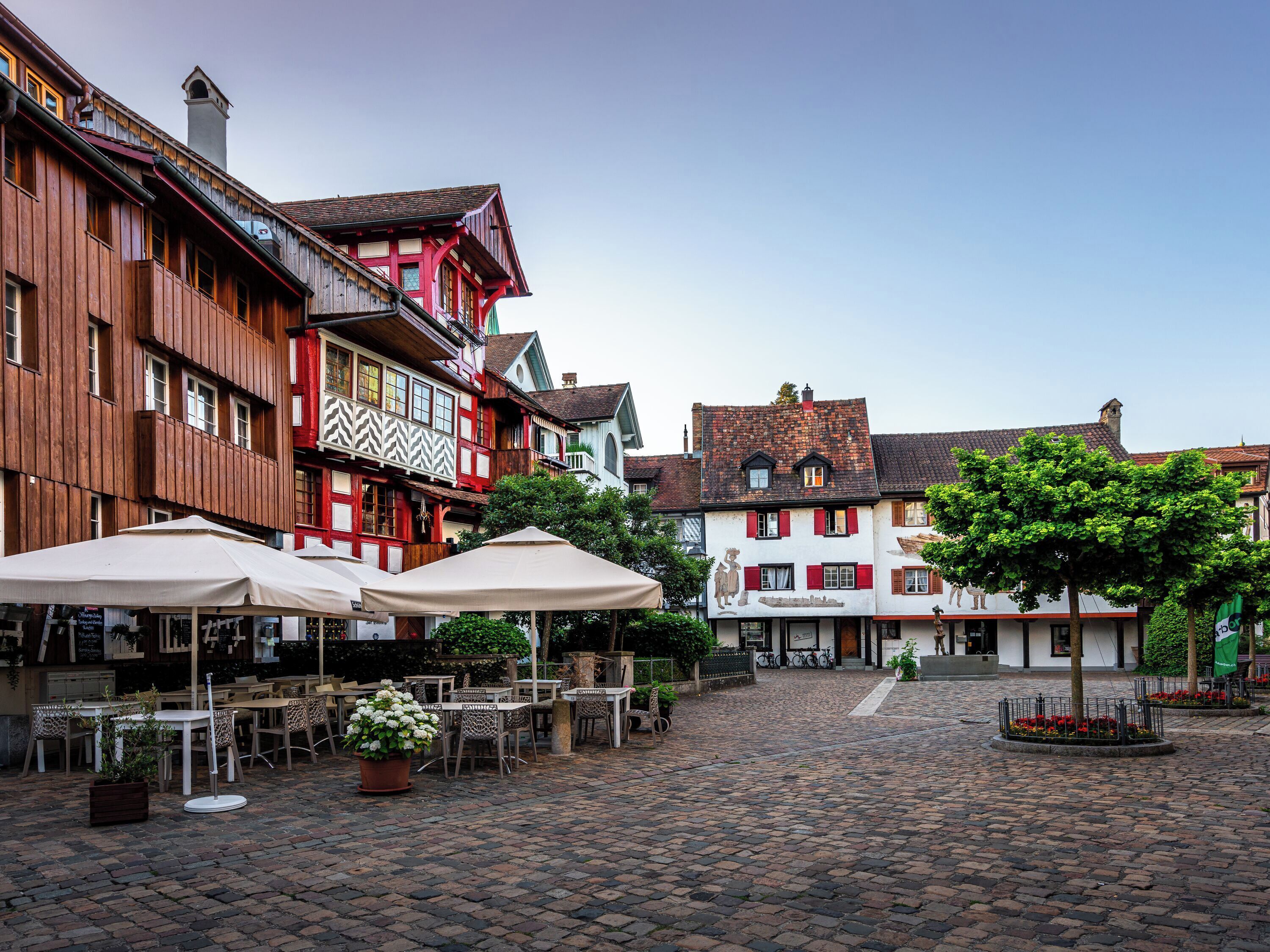 Blick auf die Umgebung