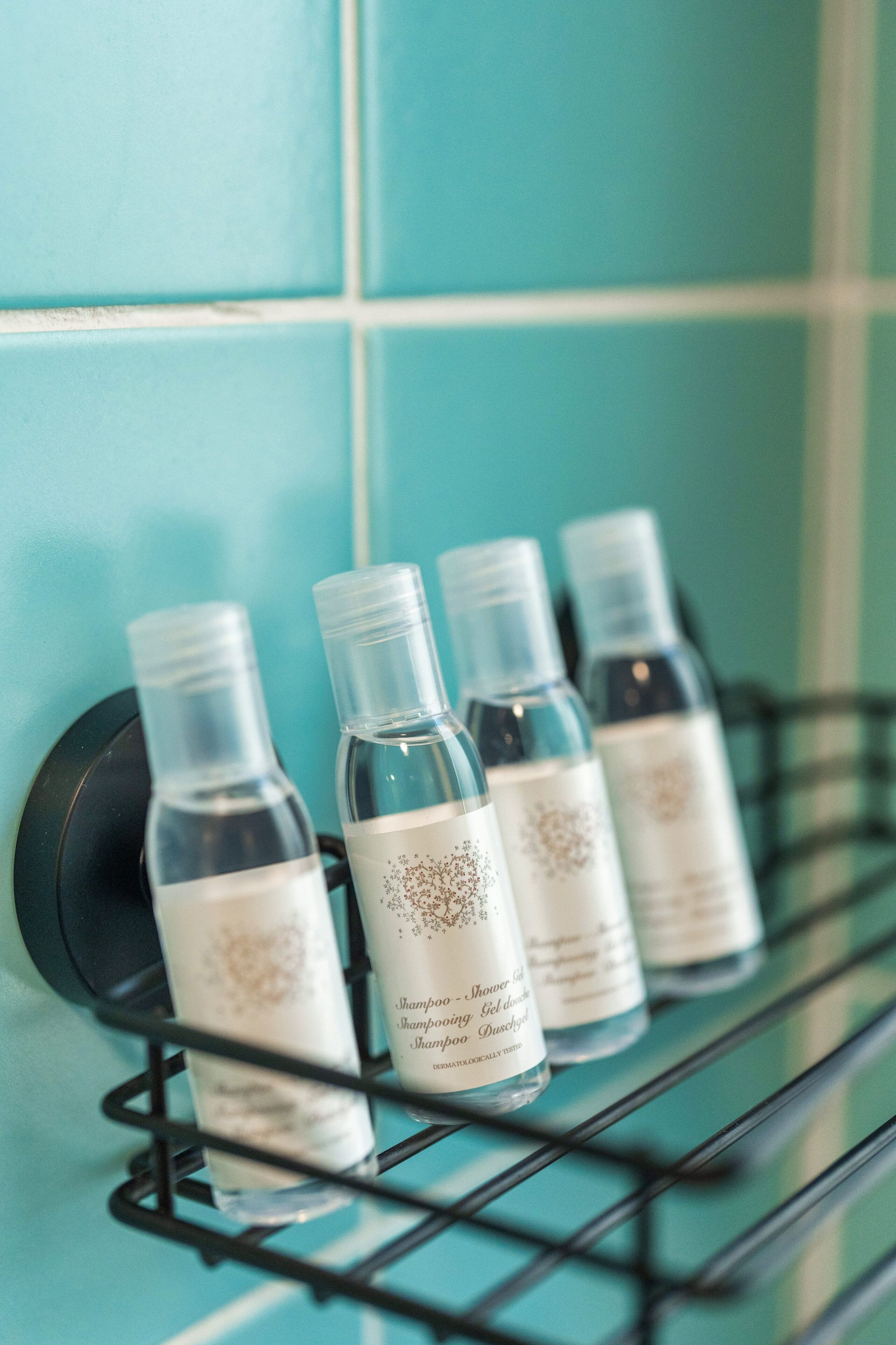 apartment | bathroom | shower, hair dryer, towels