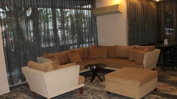 Lobby sitting area