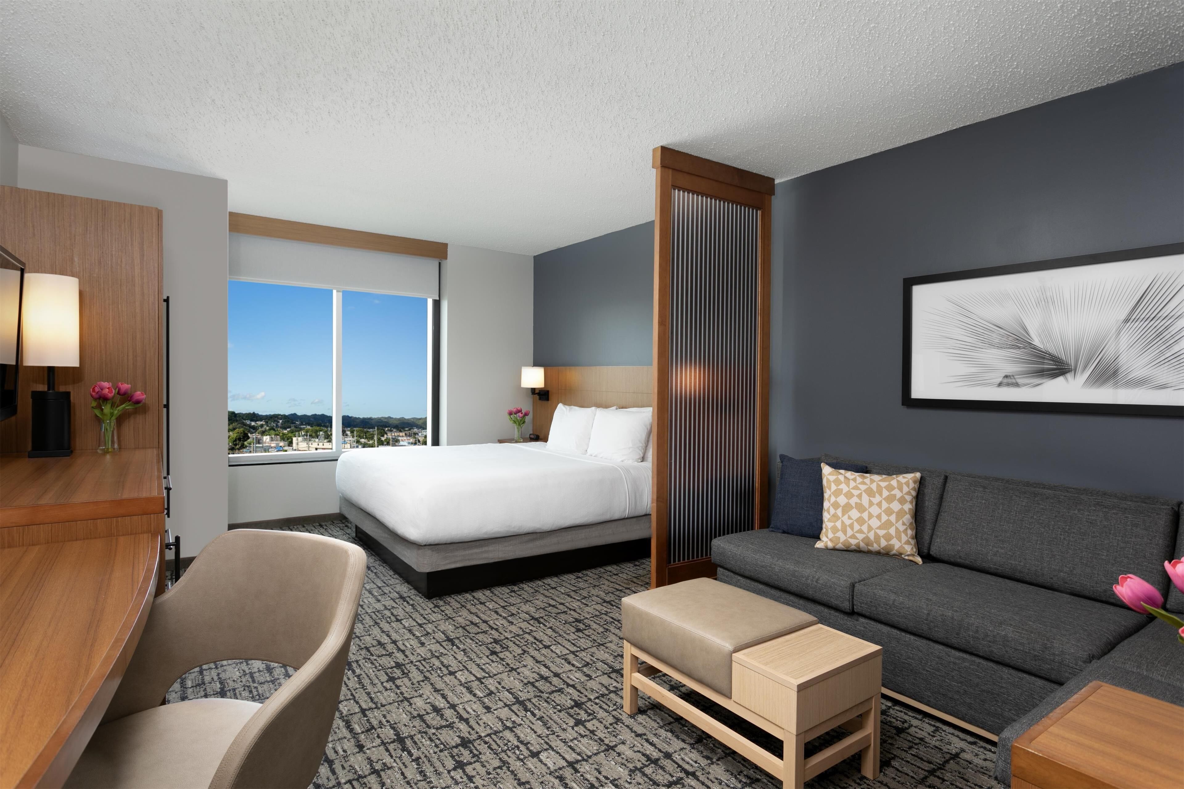 premium bedding, in-room safe, desk, soundproofing