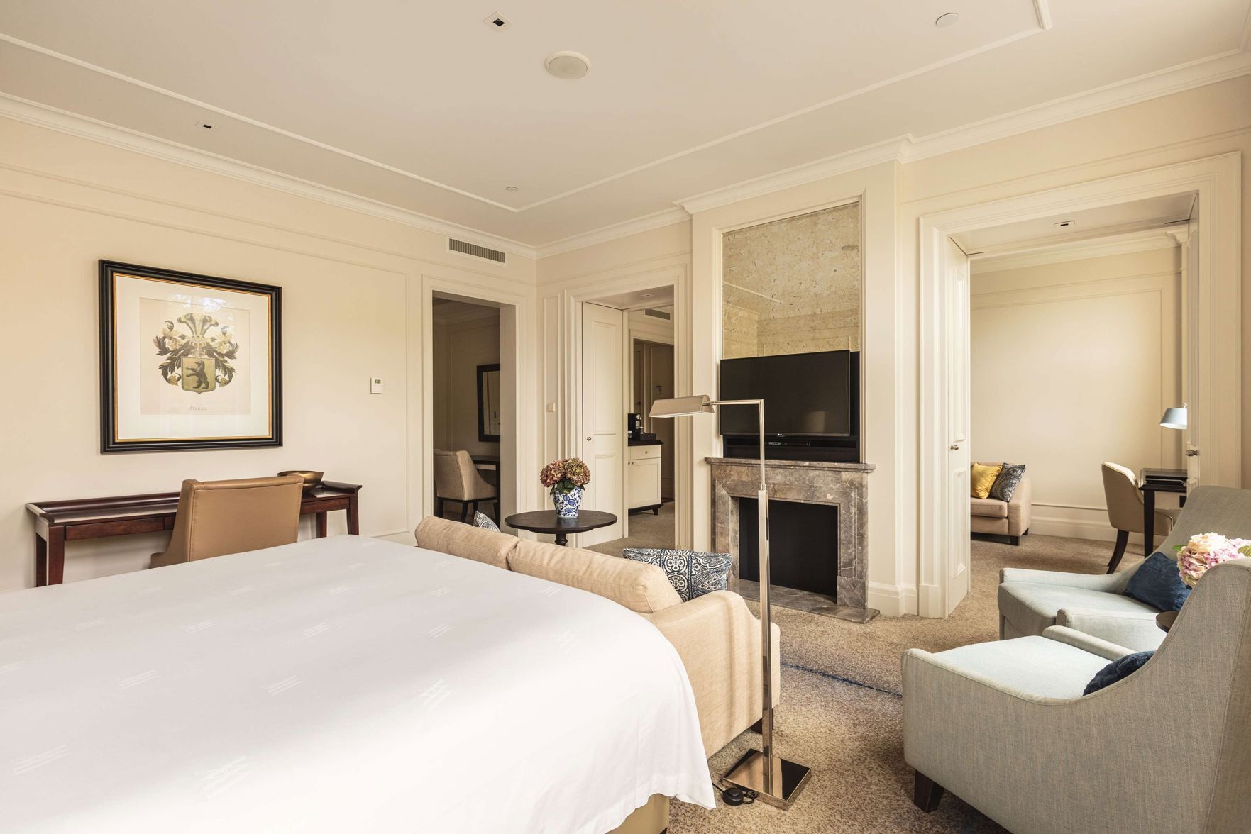 Premium bedding, minibar, in-room safe, desk