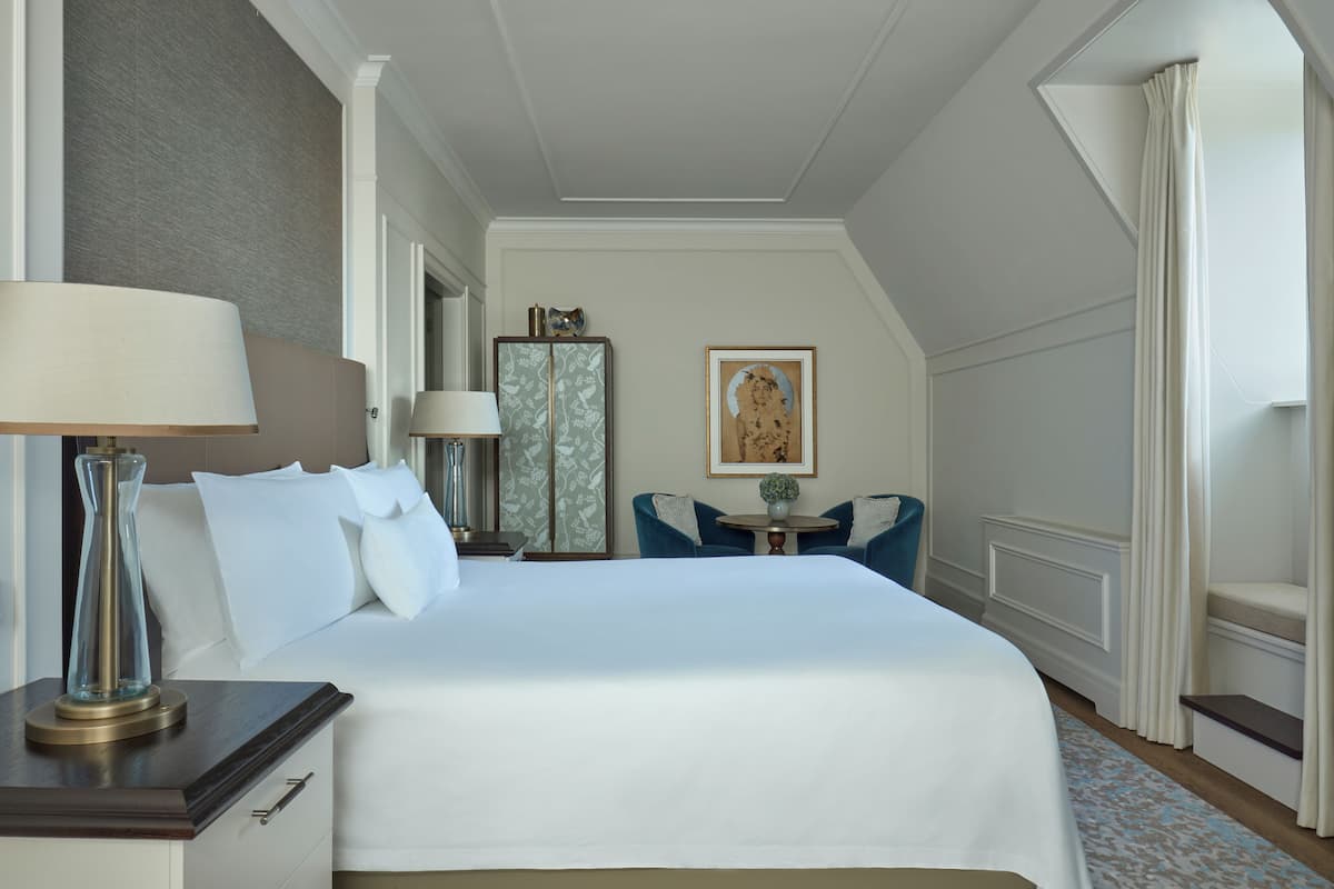 Deluxe-rum - 1 kingsize-säng | 1 sovrum, sängtillbehör av högsta kvalitet och minibar