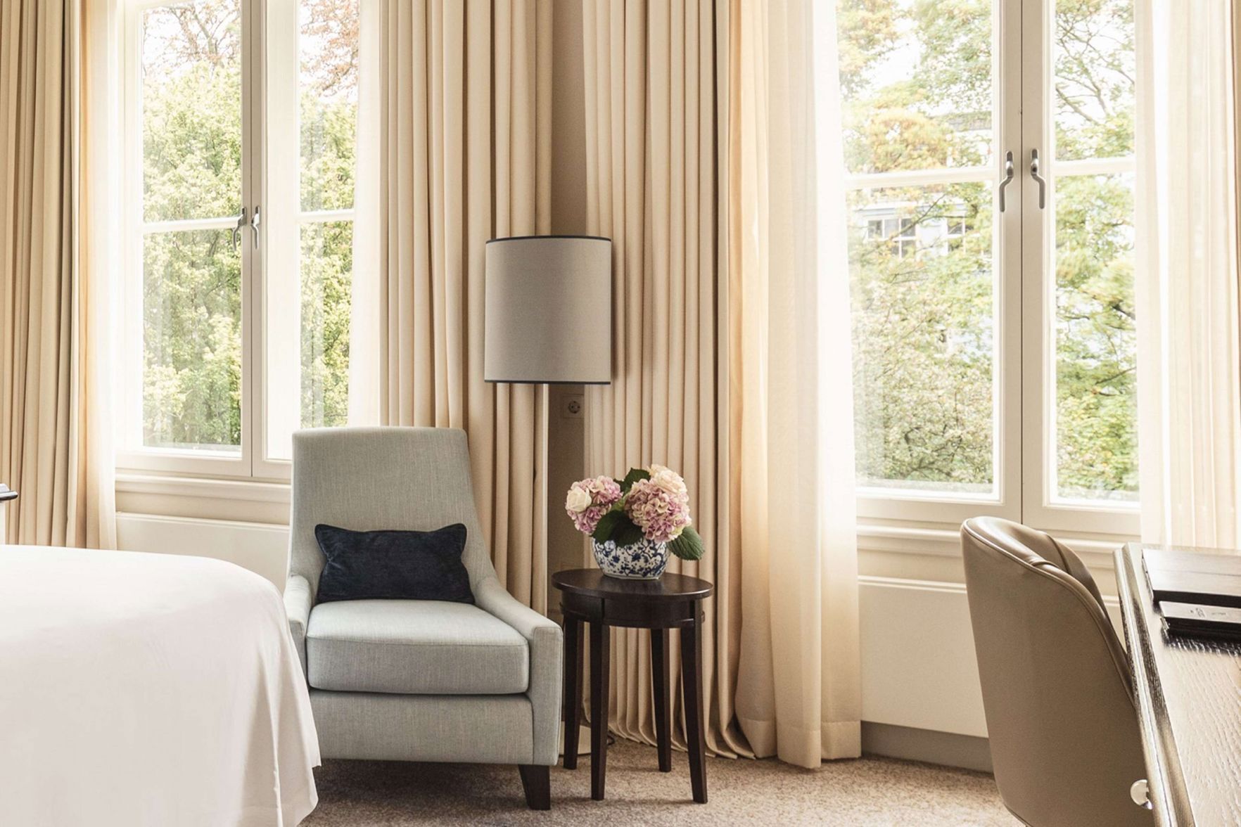 Premium bedding, minibar, in-room safe, desk