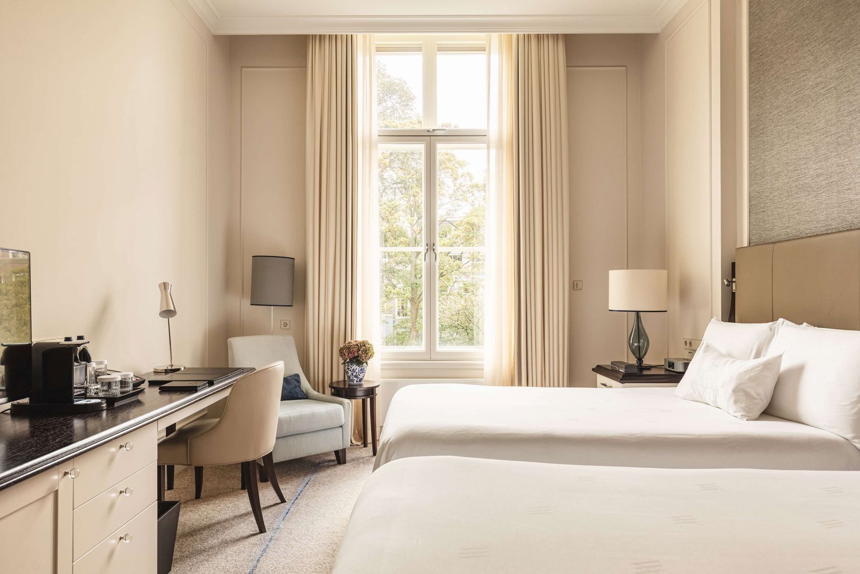Premium bedding, minibar, in-room safe, desk