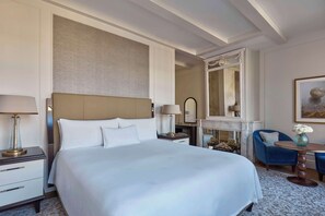 Premium bedding, minibar, in-room safe, desk
