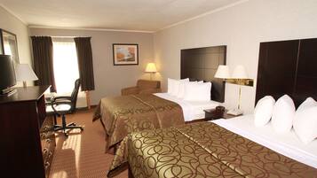 In-room safe, desk, iron/ironing board, cribs/infant beds