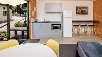 Baita familiare, letti multipli, bagno condiviso (Family) | Cucina privata | Seggiolone
