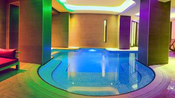 Indoor pool, outdoor pool
