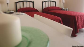 Twin Room, Private Bathroom (private external bathroom) | Desk, free WiFi