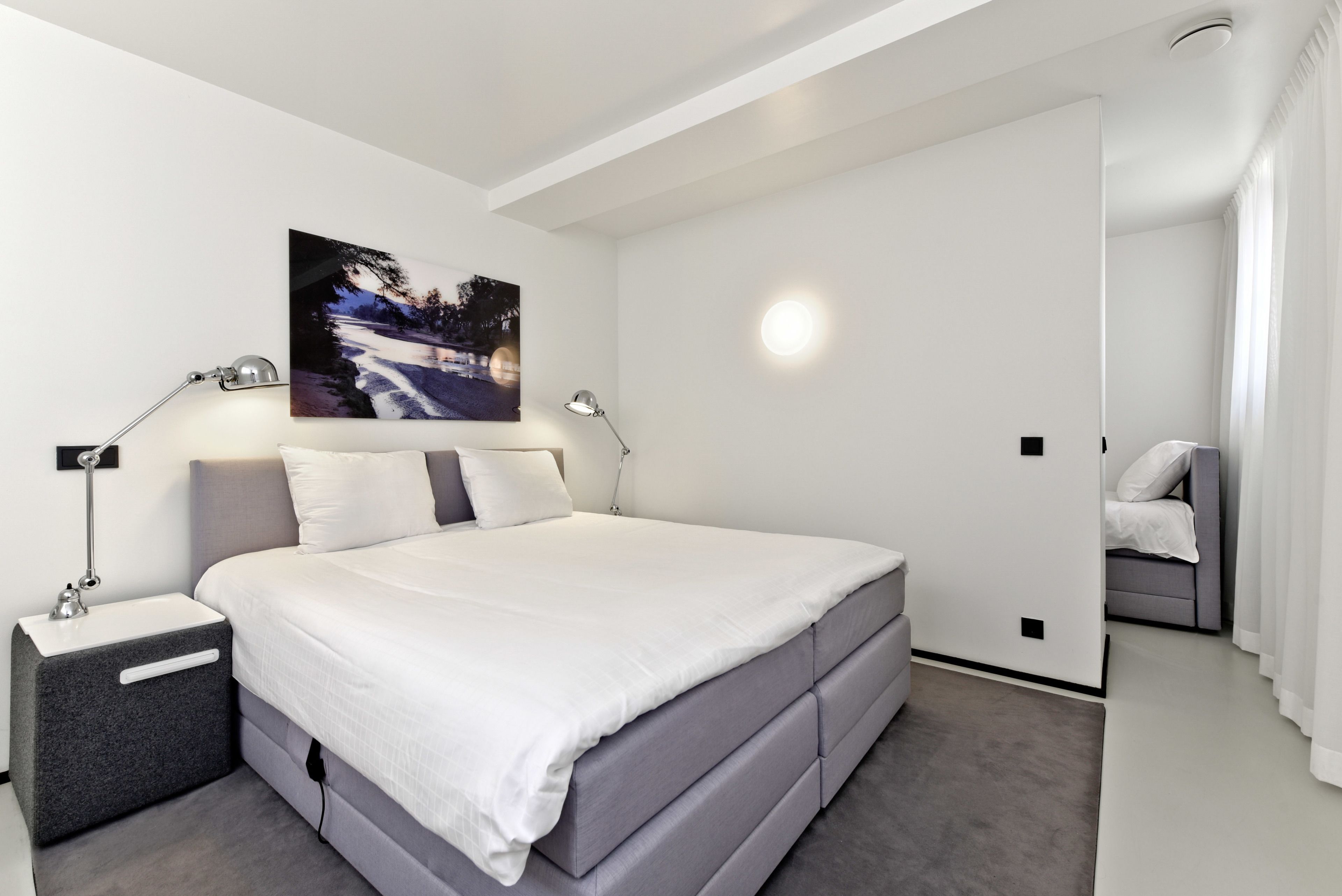 Familie suite (XL) | Hypoallergeen beddengoed, pillowtop-bedden, een kluis op de kamer