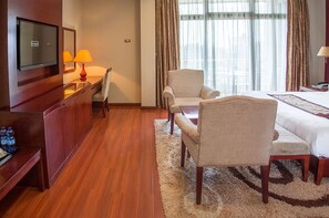 Down comforters, pillowtop beds, minibar, in-room safe - Sidra International Hotel (Addis Ababa)