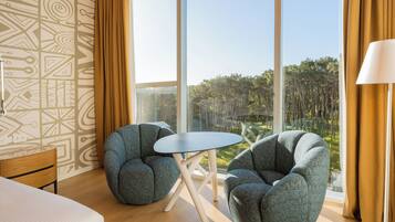 Deluxe Twin Room, Park View | Premium bedding, down comforters, minibar, in-room safe