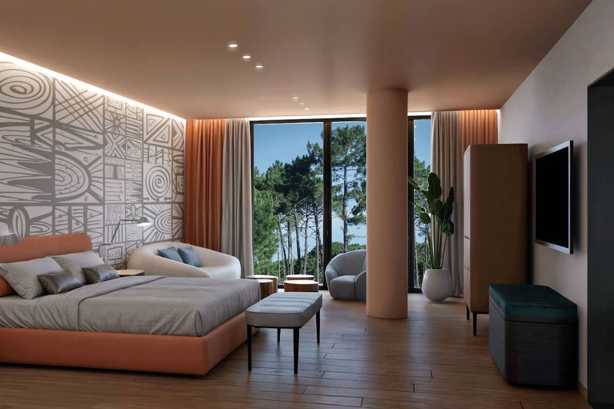 1 bedroom, premium bedding, down duvets, minibar