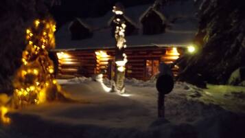 Front of property – evening/night