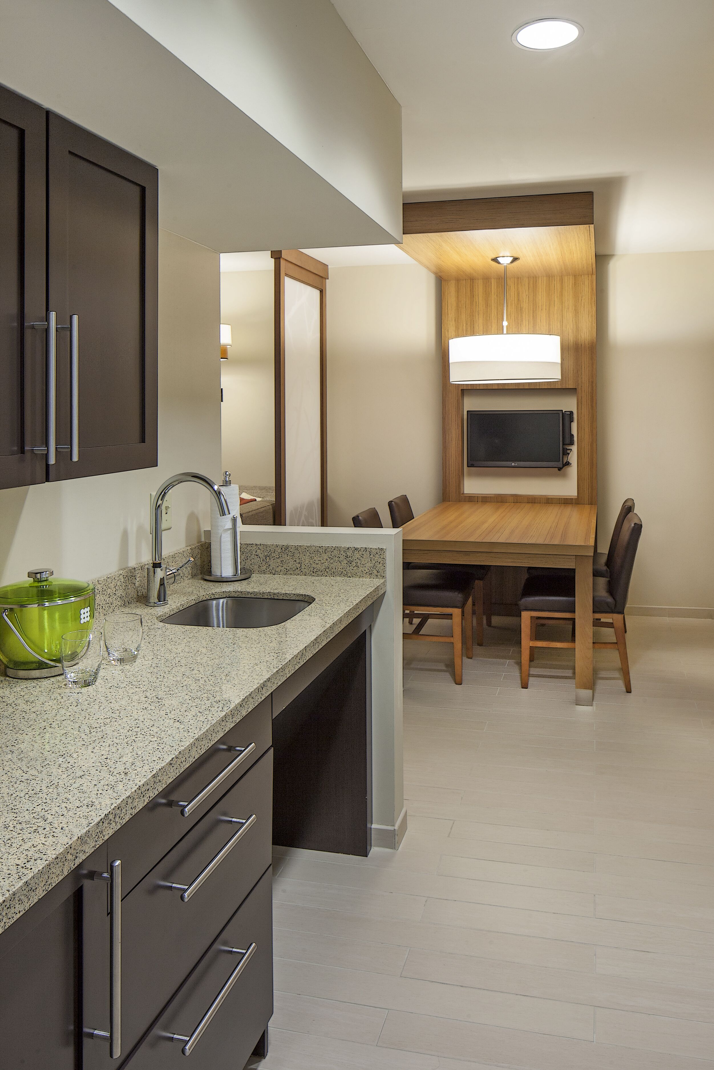 suite, 1 king bed, accessible (shower) | hypo-allergenic bedding, desk, laptop workspace, blackout curtains