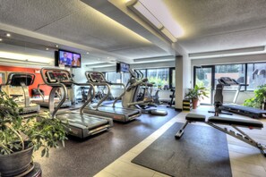 Fitness facility - Hôtel Forestel (Val-d'Or)