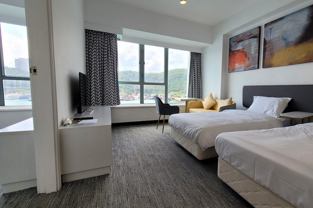 Chambre Triple Familiale, vue mer (Suite)