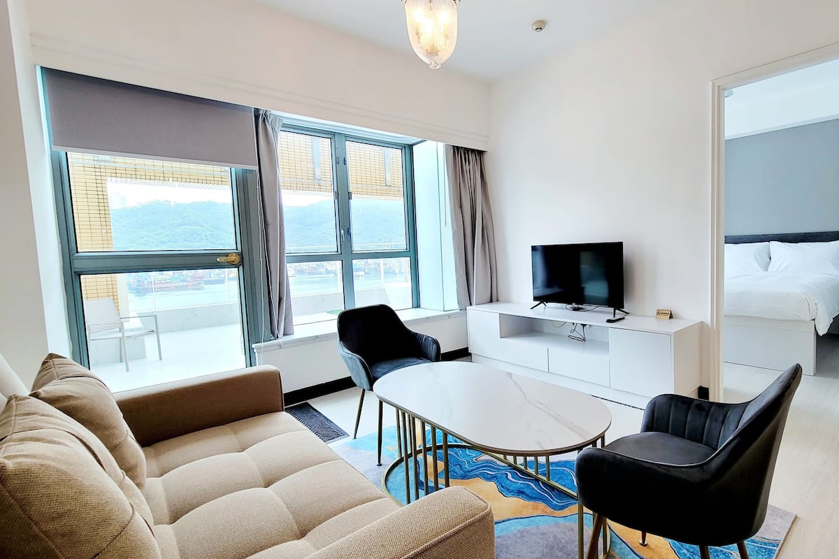 Familienzimmer, Balkon, Meerblick (Suite)
