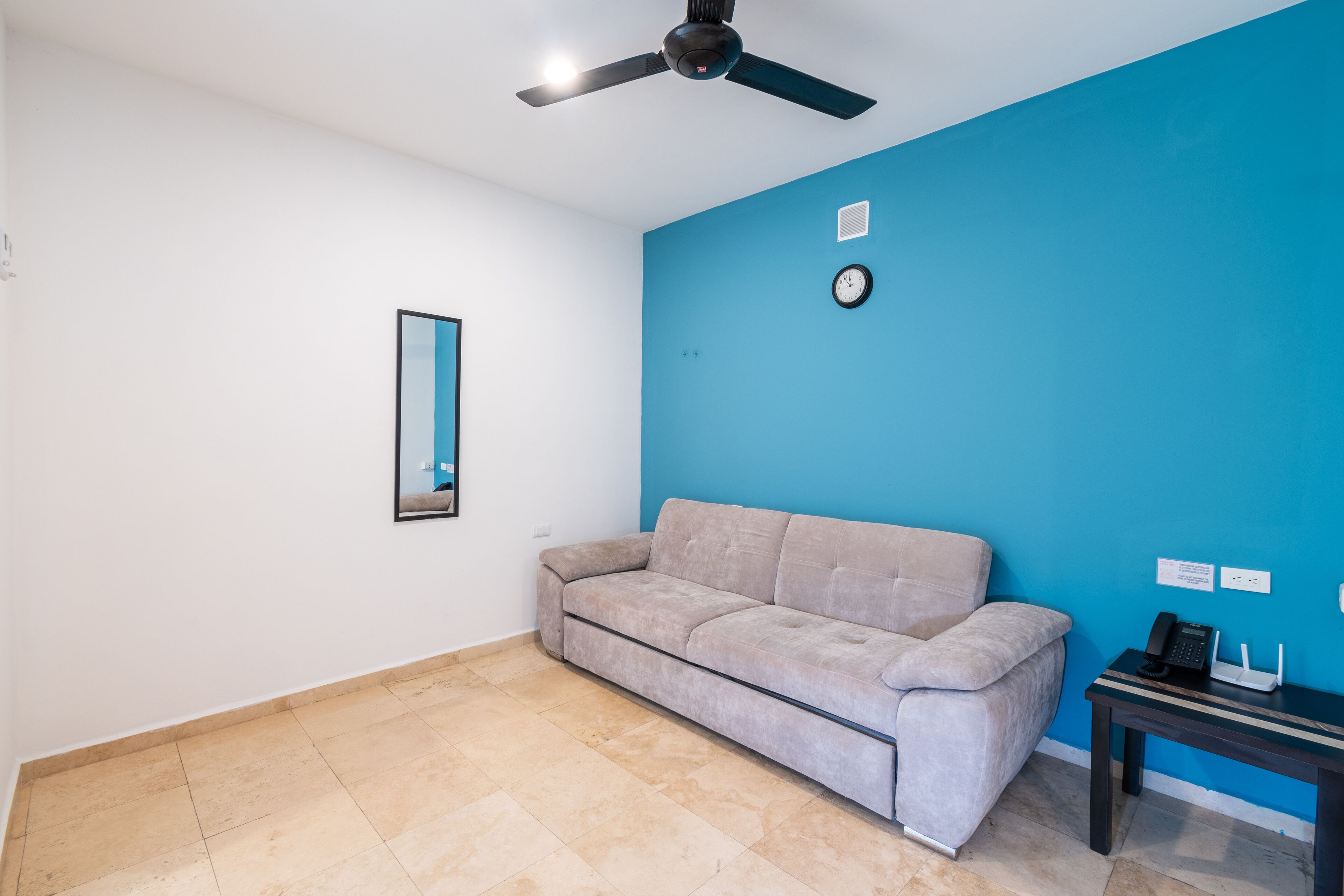 deluxe apartment, 1 king bed with sofa bed | in-room safe, desk, laptop workspace, blackout curtains