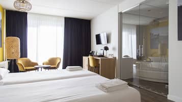 Comfort Room, 2 Single Beds | 1 bedroom, desk, free WiFi, bed sheets
