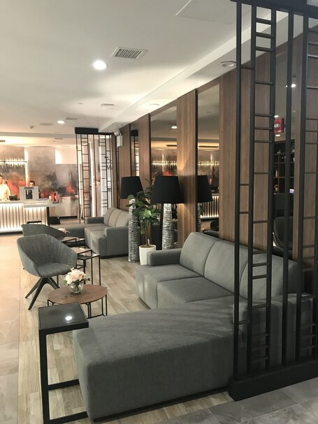Sala de estar en el lobby