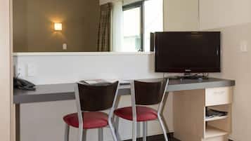 In-room safe, soundproofing, iron/ironing board, rollaway beds