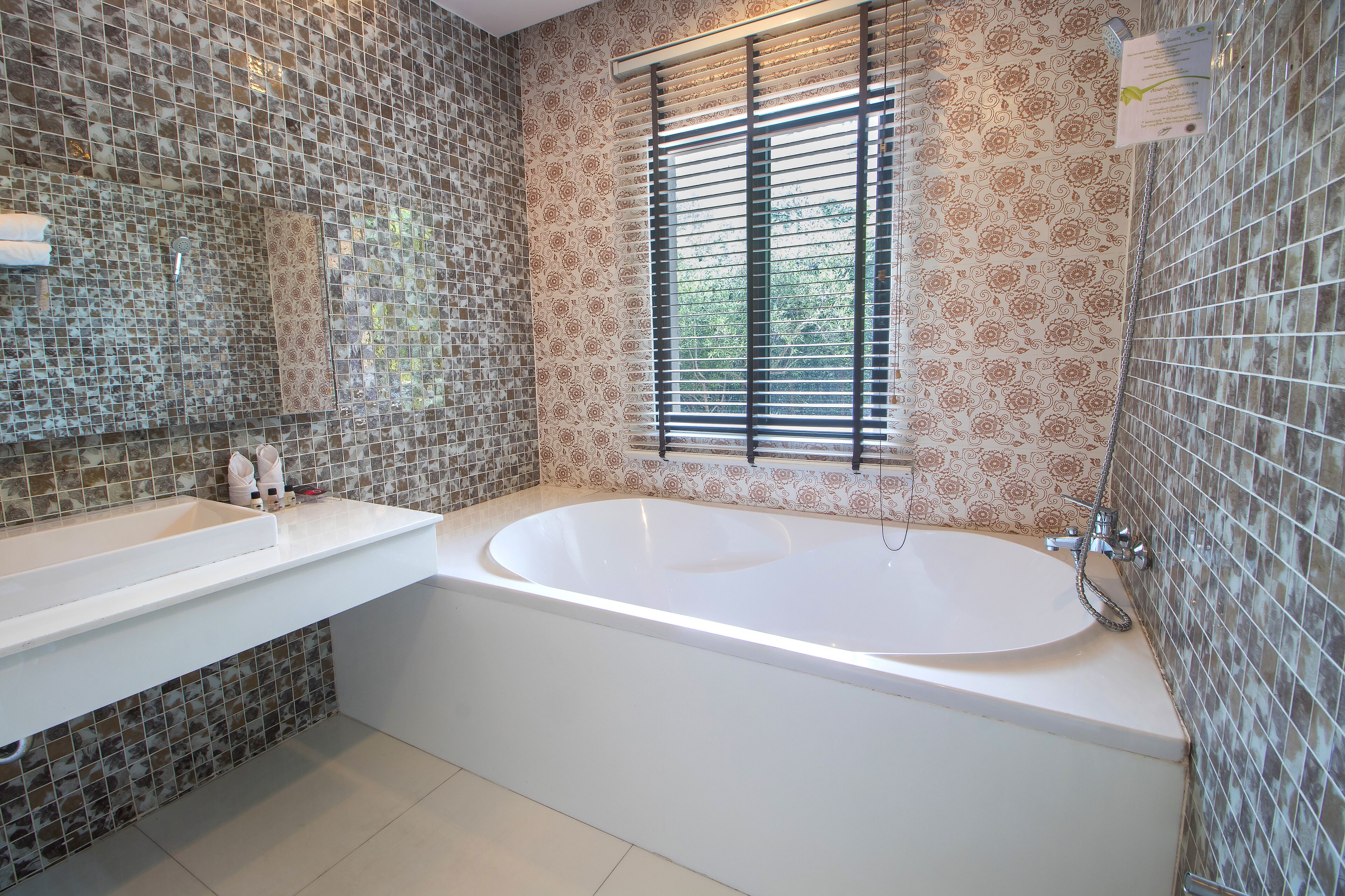 2 bedroom sea house | bathroom | separate bathtub and shower, designer toiletries, hair dryer, bathrobes