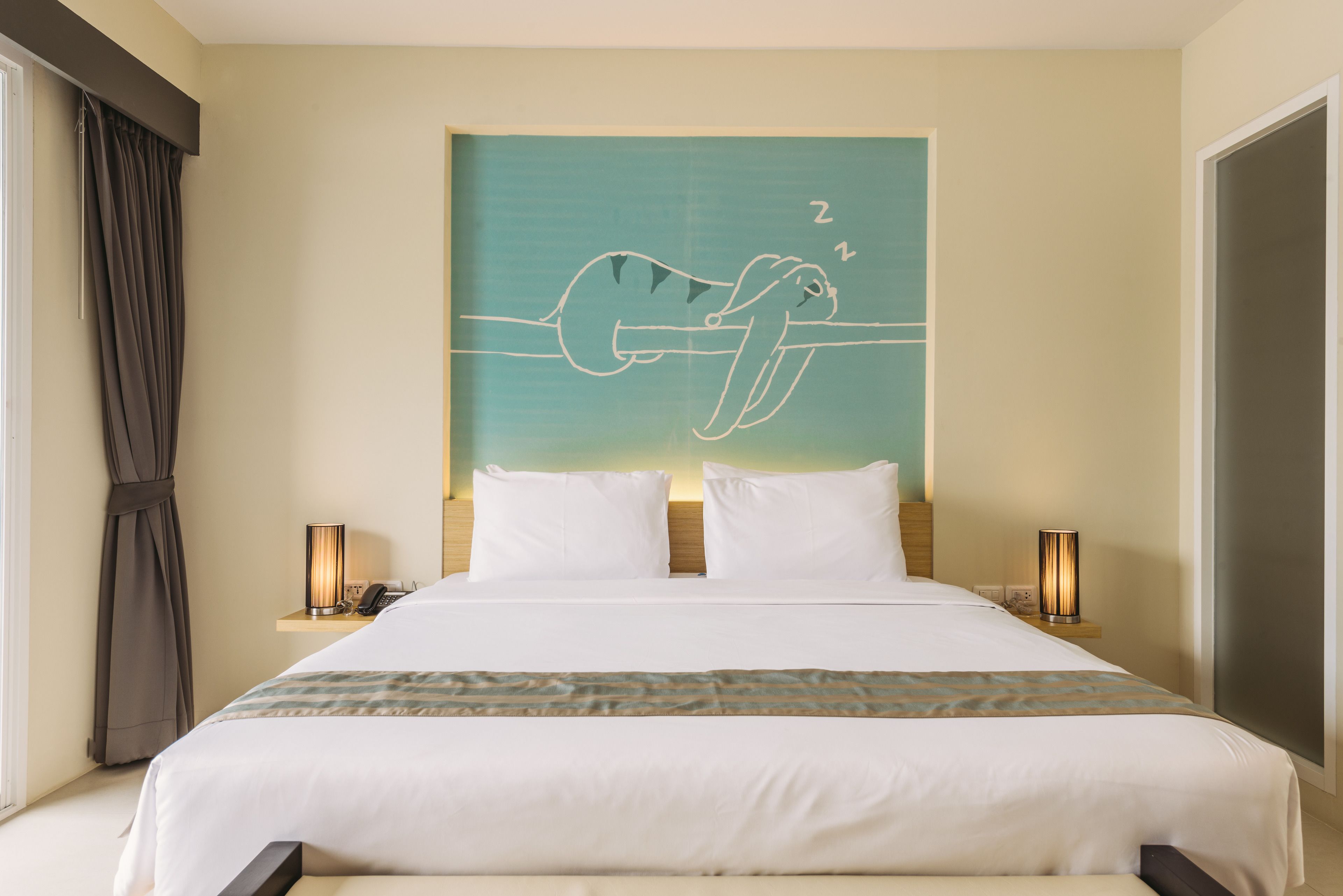 in-room safe, desk, blackout curtains, iron/ironing board