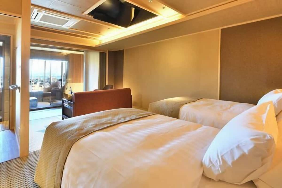 1 camera, biancheria da letto di alta qualità, una cassaforte in camera