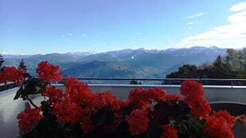 Suite, terrazzo, vista montagna | Vista dalla camera