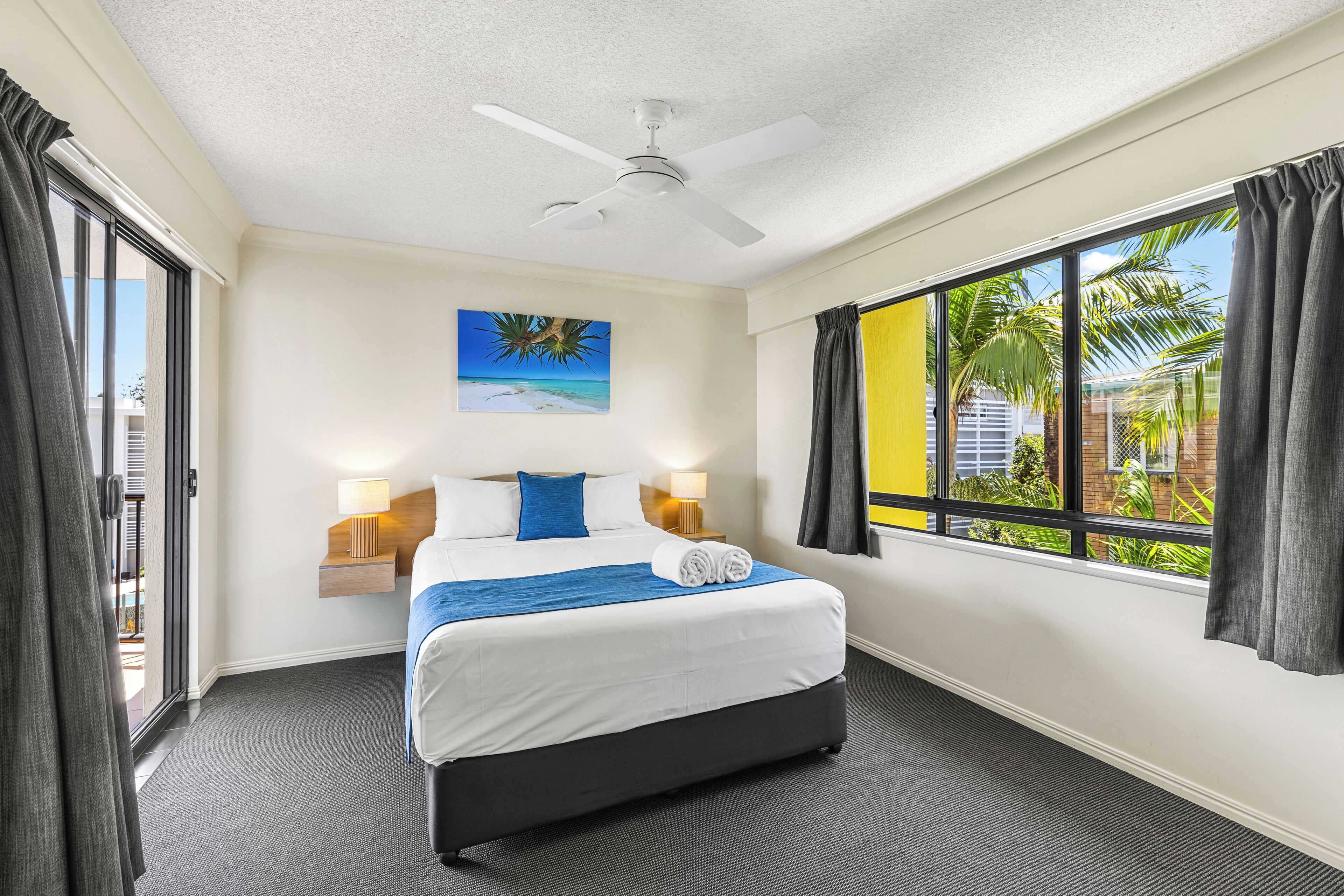 Large One Bedroom Apartment - Partial Views | 1 bedroom, iron/ironing board, WiFi (free), bed sheets