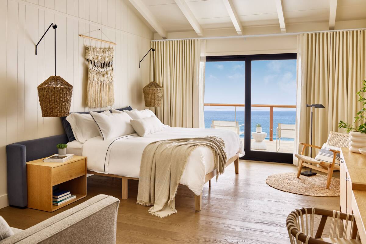 ocean view king | premium bedding, in-room safe, iron/ironing board, free rollaway beds