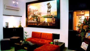 Sala de estar en el lobby