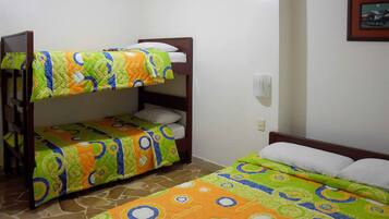 Family Triple Room | 3 bedrooms, Egyptian cotton sheets, down comforters, pillowtop beds