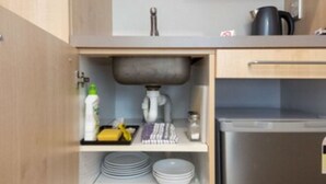 Studio – executive, 1 kingsize-seng | Eget tekjøkken