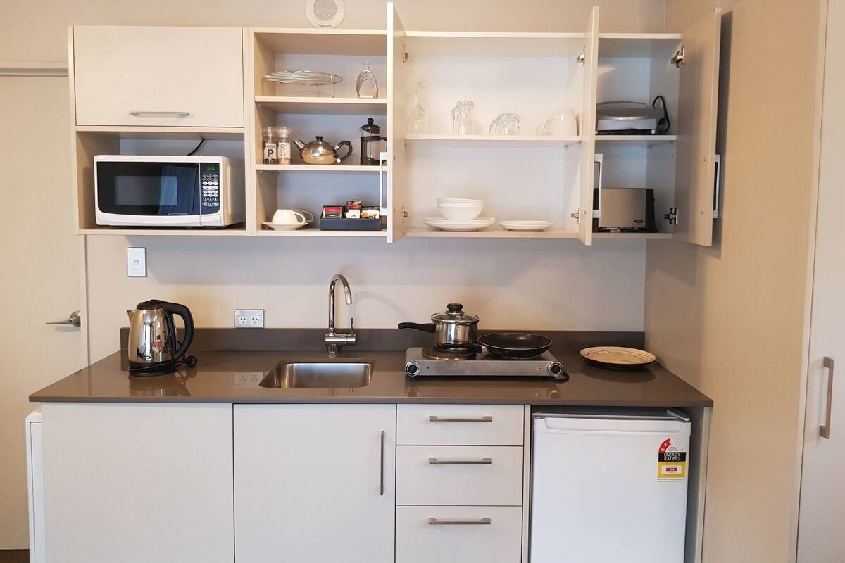 私人厨房 | 冰箱、微波炉、炉灶、意式浓缩咖啡机