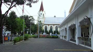 Entrada al alojamiento