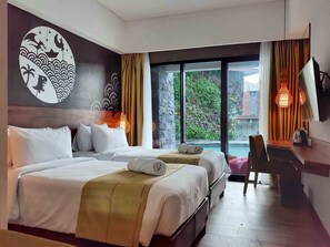 Superior Twin Room, Pool Access - THE BATU Hotel & Villas (Batu)